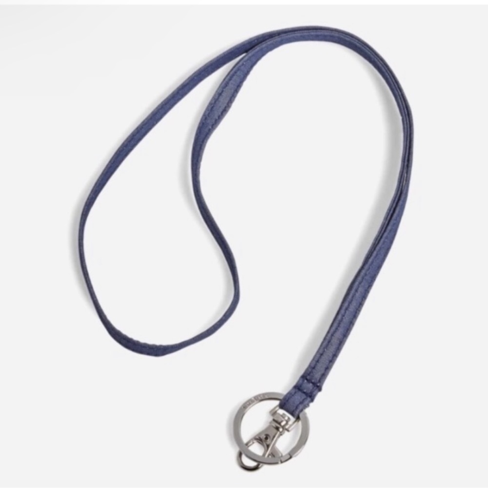 ✨NWT Vera Bradley Moonlight Navy Lanyard